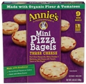 Annie's Mini Pizza Bagels Three Cheese (6.65 oz)
