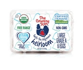 Country Hen Organic Heirloom Eggs (1/2 doz)