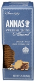 Annas Almond Cookie Thins 5.25oz