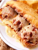 Roll Meatball Parm.
