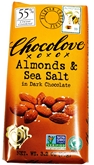 Chocolove Salt and Almonds Dark Chocolate Bar 3oz