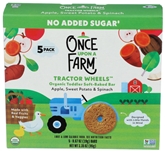 Once Upon a Farm Tractor Wheels Organic Apple, Sweet Potato & Spinach 5pk (3.35