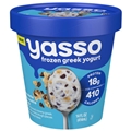 Yasso Chocolate Chip Cookie Dough Frozen Greek Yogurt Pint (14 oz)