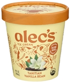 Alec's Org A2 Ice Cream Tahitian Vanilla Bean 14oz