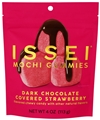 Issei Mochi Dark Chocolate Covered Strawberry Gummies (4 oz)