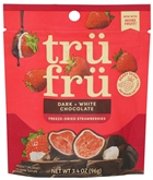 Tru Fru Freeze Dried Strawberries in Dark & White Chocolate (3.4 oz)