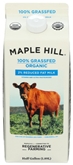 Maple Hill Creamery Org 2% Grass Fed  Milk 64oz