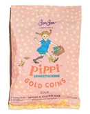 Bonbon Swidish Pippi Sour Gold Coins 4.2oz