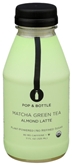 Pop & Bottle Matcha Green Tea Almond Latte (11oz)