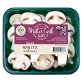Mother Earth Organic Sliced White Mushrooms (8oz)