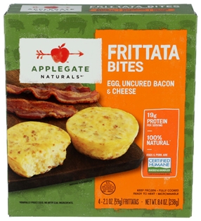 Applegate Bacon &amp; Cheese Frittata Bites 8.4oz