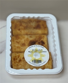 Mozzarella &amp; Mushroom Croquettes (3pk)