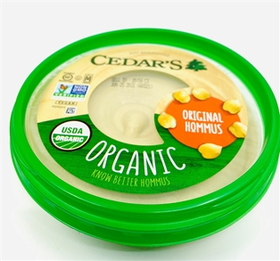 Cedar's Organic Original Hommus (10oz)