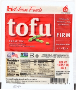 House Foods Firm Tofu 16oz