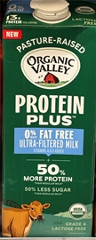 Organic Valley Protein Plus Fat Free Milk (48 oz)