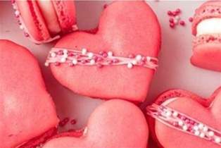 Heart Shaped Macarons