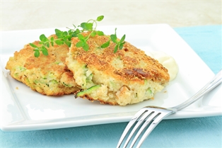 Crab Zucchini Cake (Pre Pack)