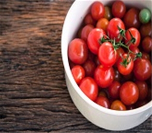 Cherry Tomatoes On The Vine