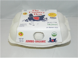 Country Hen Jumbo Eggs (1/2 doz.)