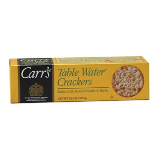 Carrs Crackers - Garlic &amp; Herbs (4.25 oz.)