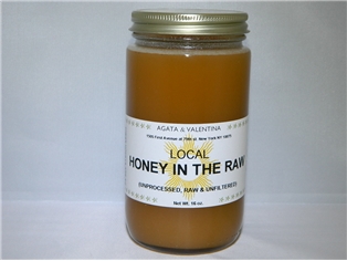A&amp;V Local Raw And Unprocessed Honey