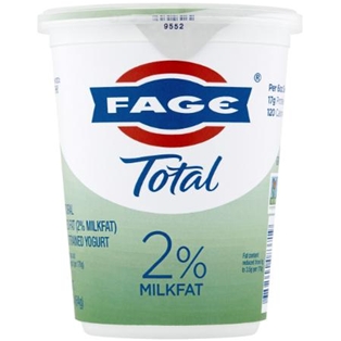 Fage Total Greek Yogurt 2% Plain (16Oz)