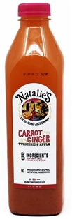 Natalie's Carrot, Ginger, Turmeric &amp; Apple Juice 32oz