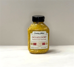 Schaller &amp; Weber Dusseldorf Horseradish Mustard 9OZ