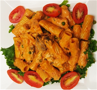 Pasta with Chicken &amp; Mushrooms
