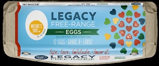 Nature's Yoke Free Range Large White 12ct