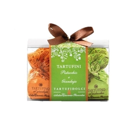 Antica Torroneria Piemontese Tartufini Gianduja &amp; Pistacchio Truffles (2.22oz)