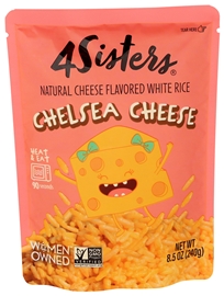 4 Sisters Chelsea Cheese Flavored White Rice (8.5 oz)