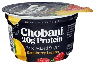 Chobani Raspberry Lemon 20g Protein 6.7oz