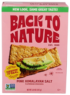 Back To Nature Pink Hamilayan Salt Crackers 5oz