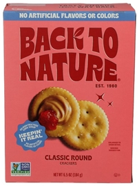 Back to Nature Crackers Classic Rounds 6.5oz