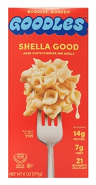 Goodles Shella Good Aged White Cheddar &amp; Shells (6 oz)
