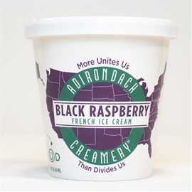 Adirondack Creamery Black Rasberry French Ice Cream (14 oz)