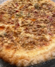 Vegetable &amp; Fontina Quiche 6"